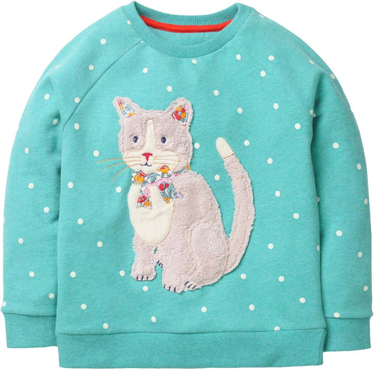 Toddler Girl Sweatshirt Clothes Outfit,Cotton Crewneck Christmas Clothing