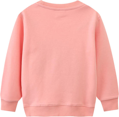 Toddler Girl Sweatshirt Clothes Outfit,Cotton Crewneck Christmas Clothing