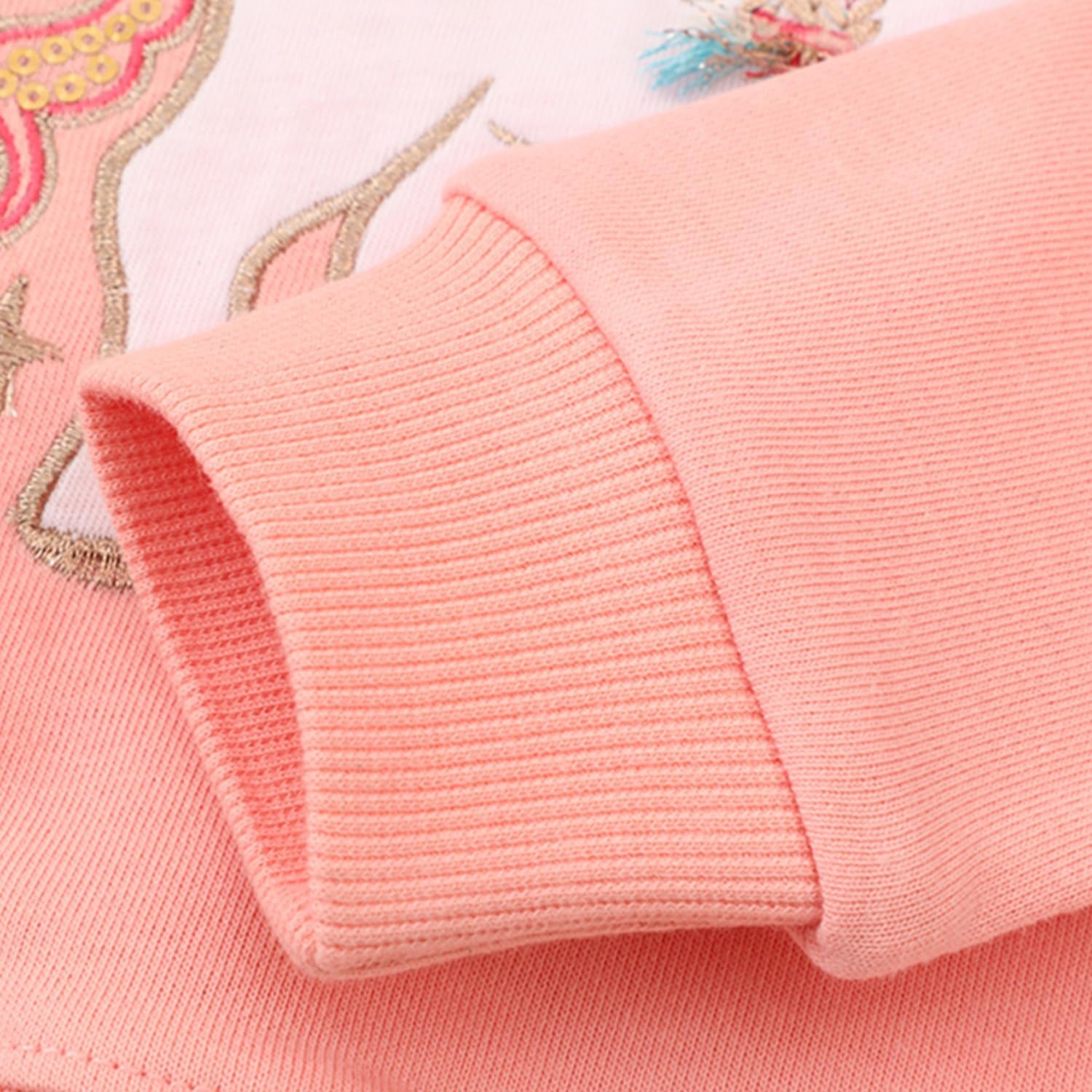 Toddler Girl Sweatshirt Clothes Outfit,Cotton Crewneck Christmas Clothing